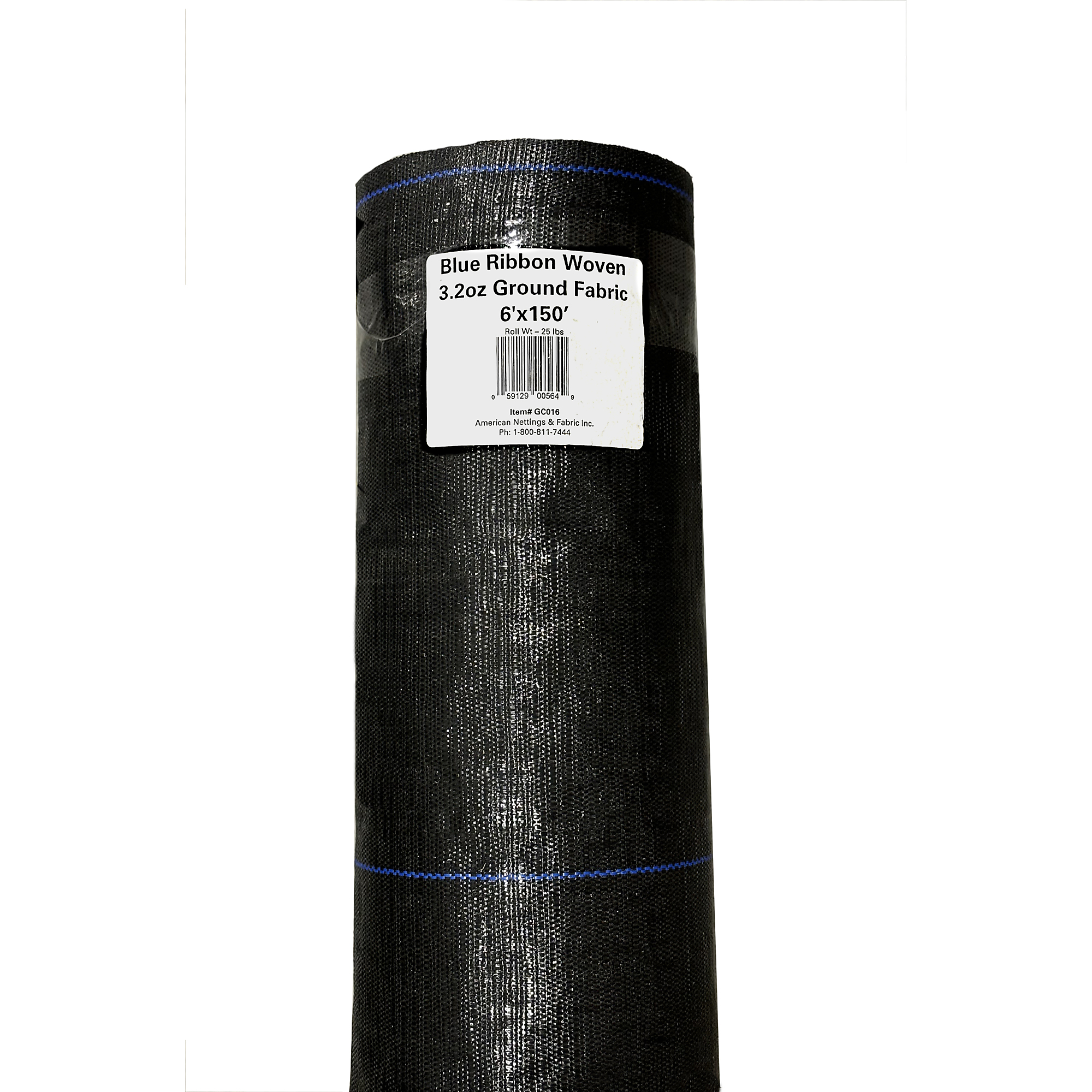 American Nettings & Fabric, Inc., Blue Ribbon Woven Ground Fabric 6ft.x150ft., Model# GC016